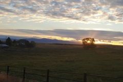 Early Morning Sunrise a Kingfisher Ranch