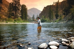 Flyfishing, Middle Fork Salmon River