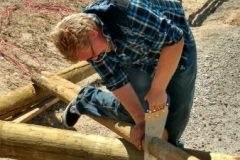 Student working at Aloft