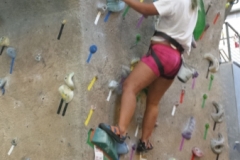 Student climbing at Urban Ascent