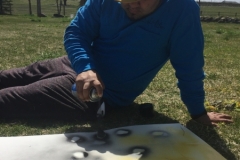 Spray painting Adrian
