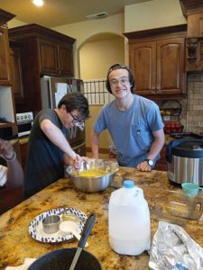 Ben & Clayton in the Kitchen